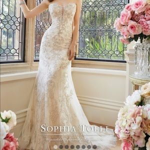SOLD Brand new Sophia Tolli wedding gown